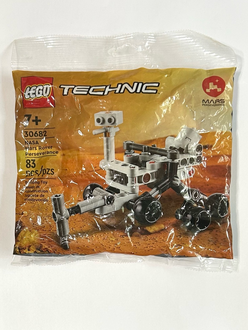 4/$20 Lego Technic NASA Mars Rover Perseverance #30682 83 Pieces Polybag